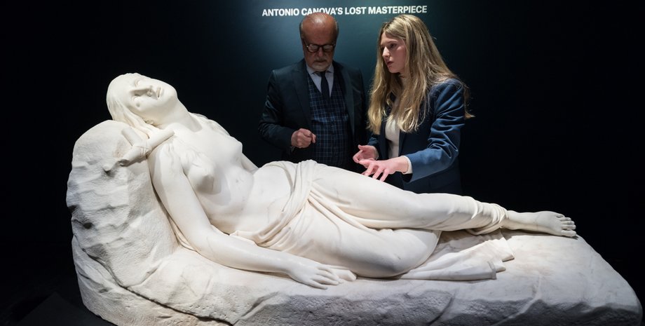 магдалина, антоніо канова, втрачений шедевр, скульптура, знахідка