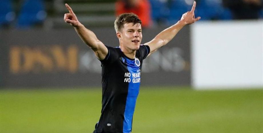 Едуард Соболь, Брюгге, футболіст