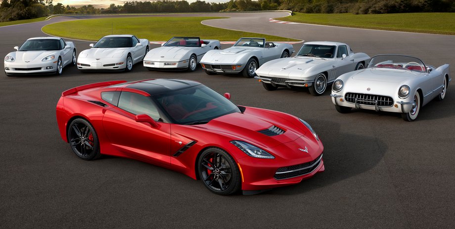 Chevrolet Corvette, Chevrolet Corvette Stingray, Chevrolet Corvette ZR1, история Chevrolet Corvette