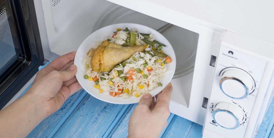 микроволновка микроволновка, питательные вещества, еда