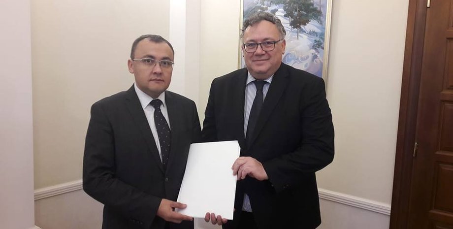 Василий Бондарь и Иштван Ийдярто/Фото: facebook Vasyl Bodnar