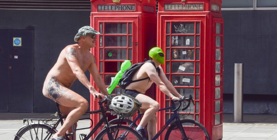 World Naked Bike Ride , велопробег, нудисты