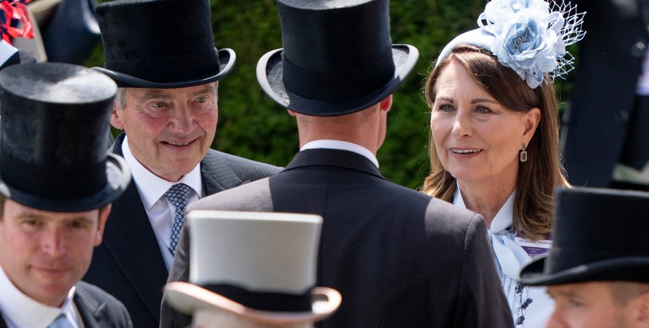 Керол та Майкл Міддлтони, Royal Ascot, мама кейт міддлтон, принц вільям, королівські скачки роял аскот, кейт міддлтон рак