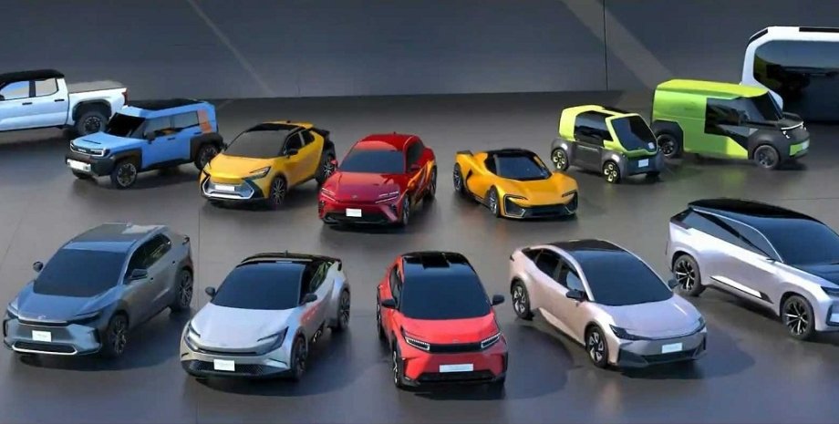 Електромобілі Toyota, Toyota bZ, електромобілі Lexus, електрокари Toyota