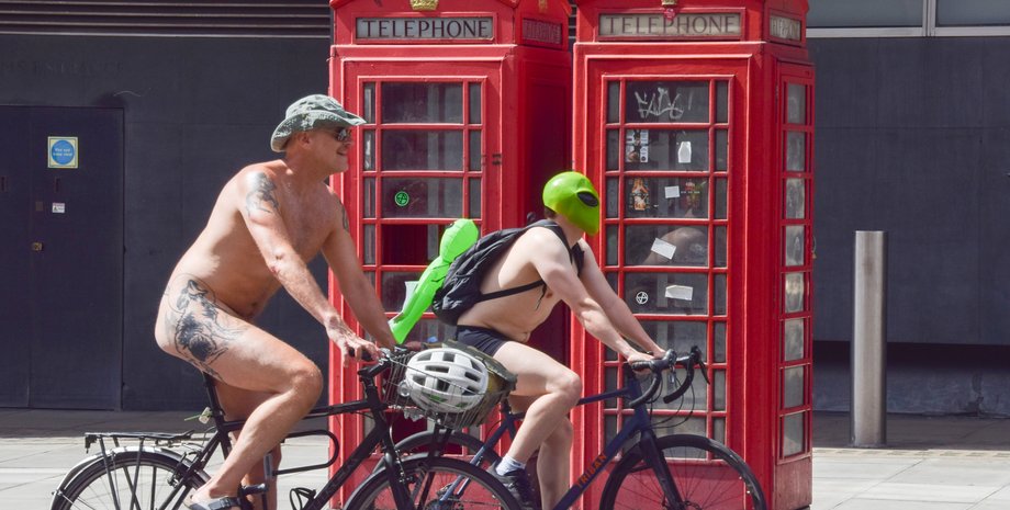 World Naked Bike Ride , велопробег, нудисты