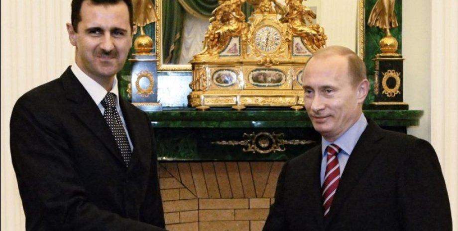 Башар Асад и Владимир Путин / Фото: cont.ws