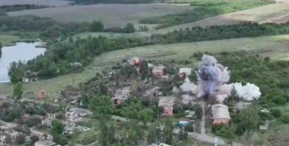 уничтожение позиций ВС РФ