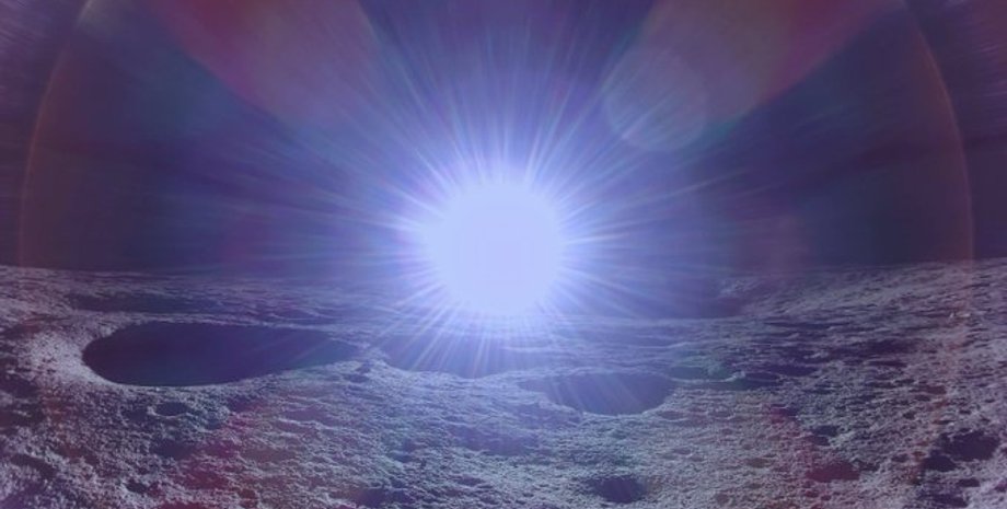 Солнце Луна Blue Ghost