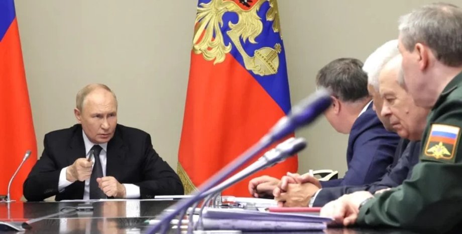 владимир путін, курська область, наступ ВСУ в курській області