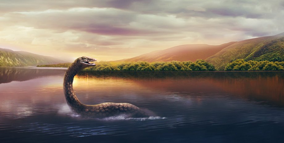 Несси, лох-несское чудовище