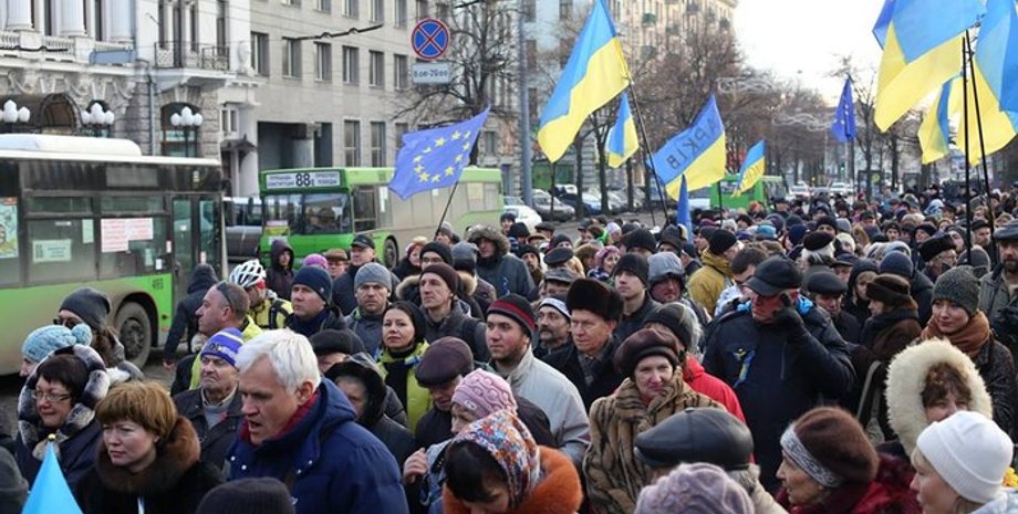 Евромайдан в Харькове / Фото: "Главное"