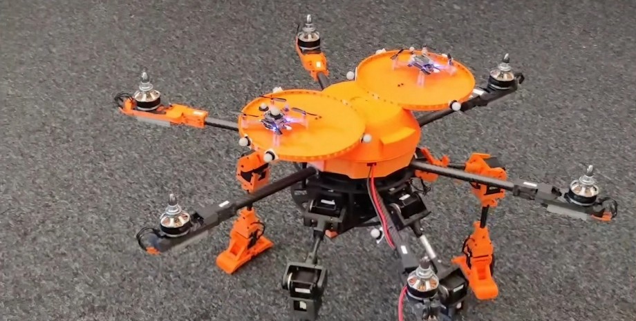 MorphoLander, роботизована платформа, дрони