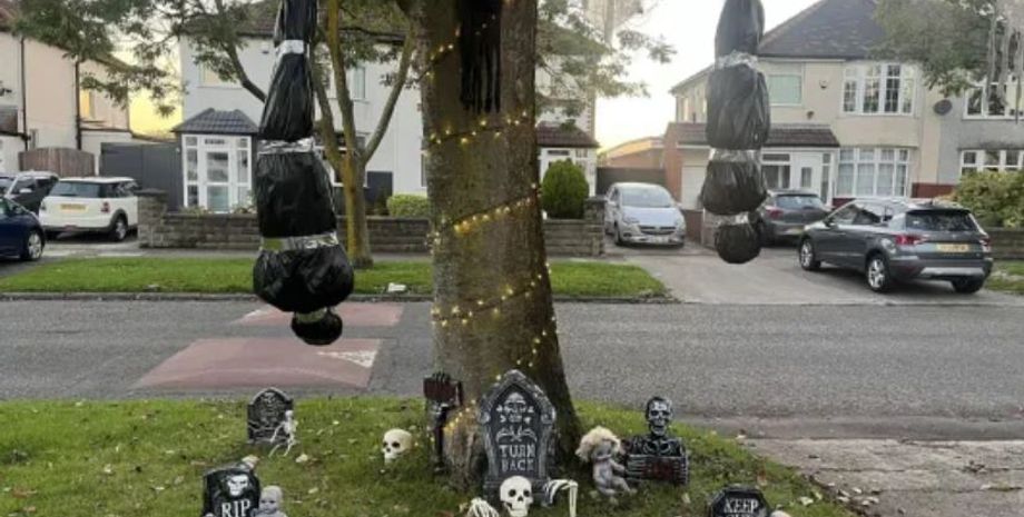 Кэролайн Эшли из Великобритании, Хэллоуин, день всех святых 1 ноября, декор, украшения, интересные истории