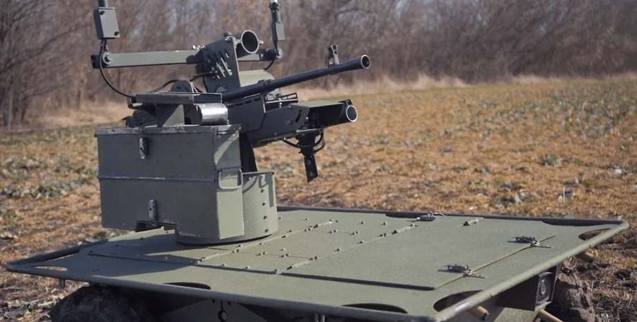 Платформа CRAB-М, беспилотник, дрон, оружие, фото