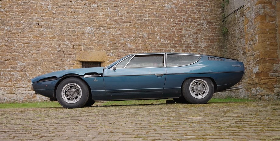 Lamborghini Espada, Lamborghini Espada 1971, заброшенные авто, суперкар Lamborghini