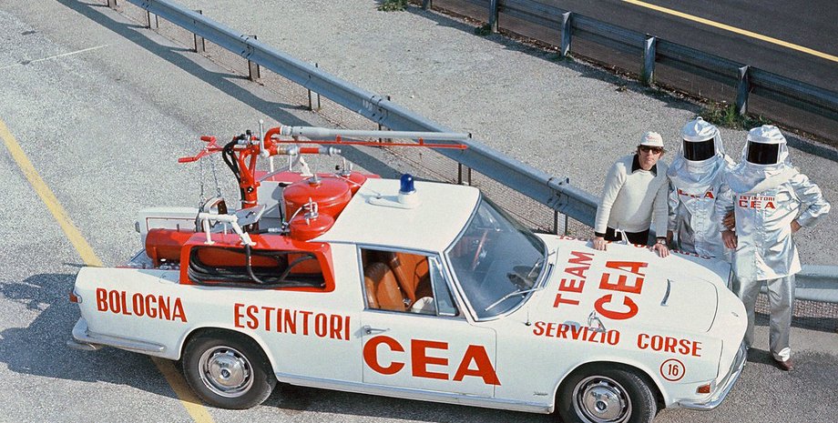 пожарный мазерати, Maserati Quattroporte, Maserati Quattroporte 1967, пожарное авто