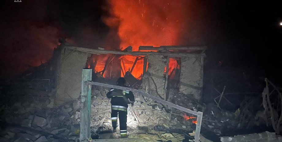 обстрел Купянска 12 апреля, раненые, пожар, Харьковская область