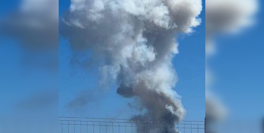 Вибух у районі населеного пункту Оленівка