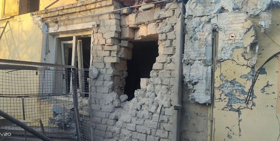 Дом, обстрелы