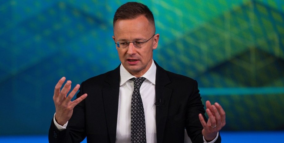 Петер Сийярто о российском плыве на Венгрию Петер Сийярто о войне в Украине