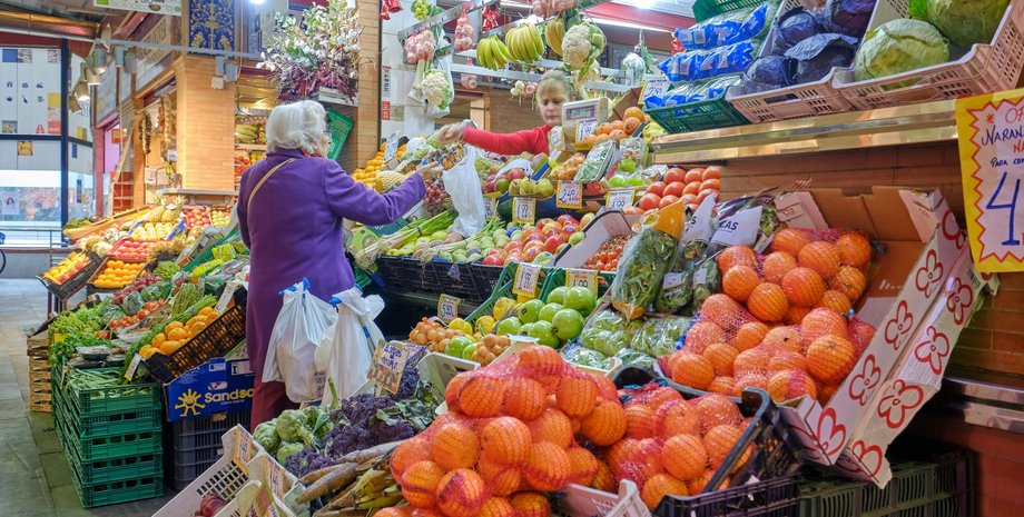 Ціни на продукти зросли на 1,4% за останній місяць Ціни на продукти за місяць зросли на 1,4%, а в річному вимірі — на 8,6%