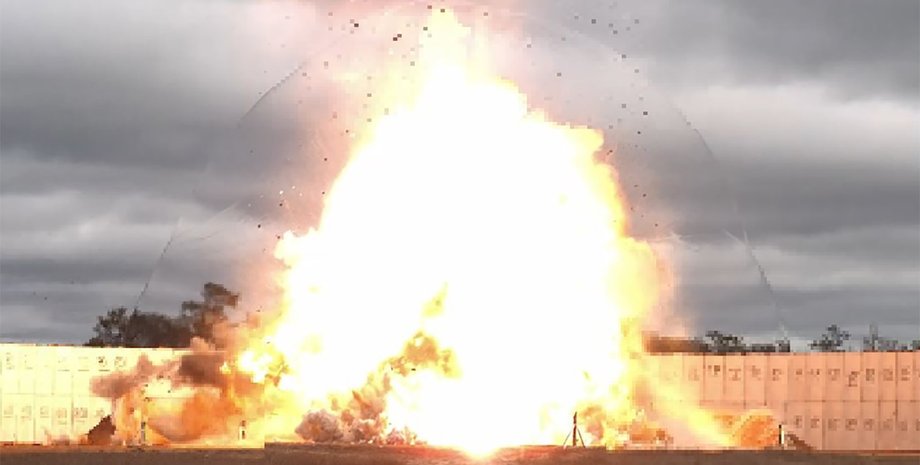 испытания авиабомбы