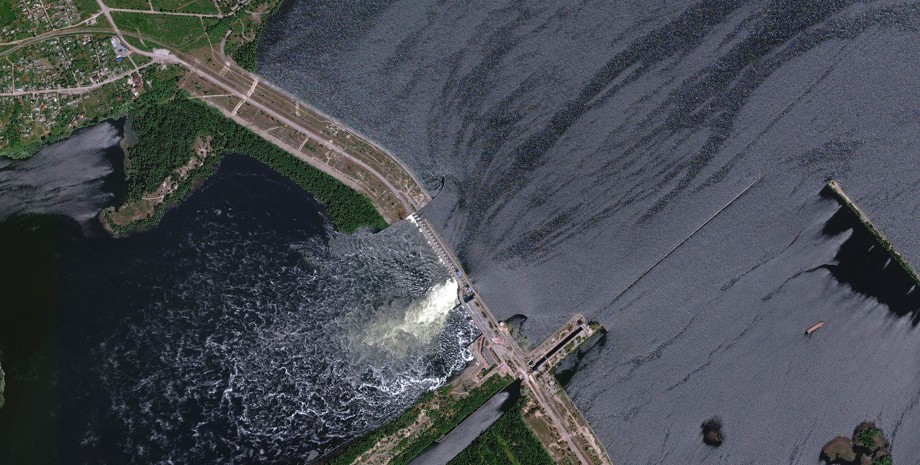 Каховская ГЭС, подрыв ГЭС, плотина, оккупанты