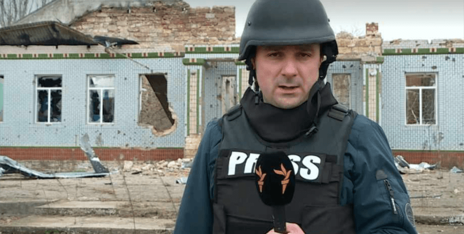 Журналіст "Крим. Реалії" Дмитро Євчин, журналіст поранення, журналіст артудар РФ, преса Запорізька область, вибух журналіст