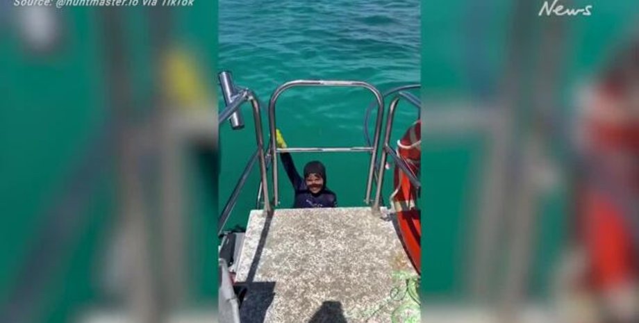 Нападение акулы на ребенка в Австралии