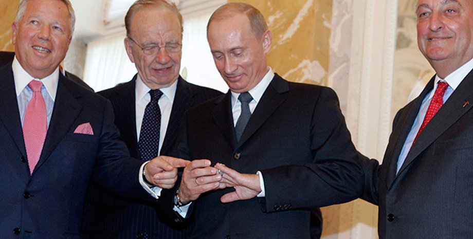 роберт крафт, владимир путин, кольцо