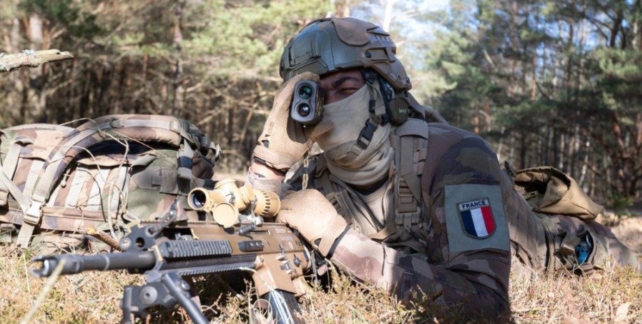 Западные военные, НАТО, президент Франции, Эммануэль Макрон, война РФ против Украины, французский военный