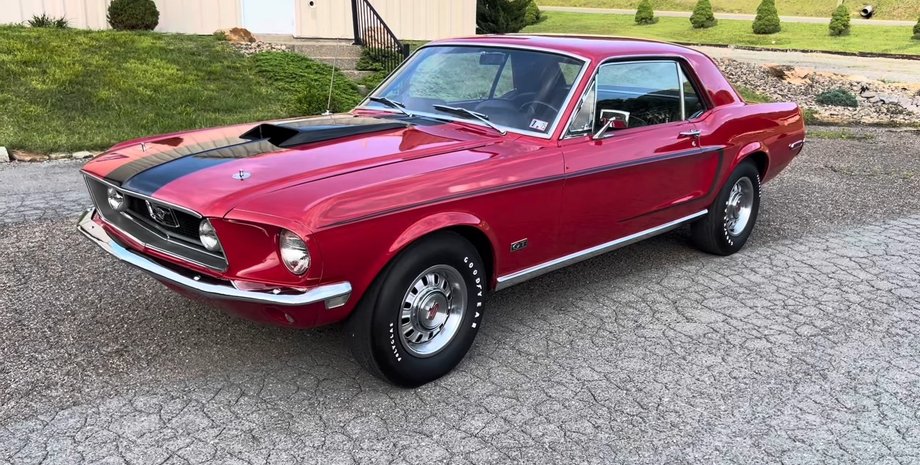 Ford Mustang Cobra Jet, Ford Mustang, Ford Mustang 1968, капсула времени