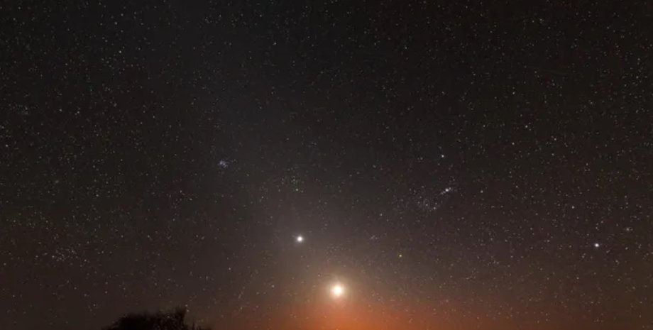 Місяць і Венера