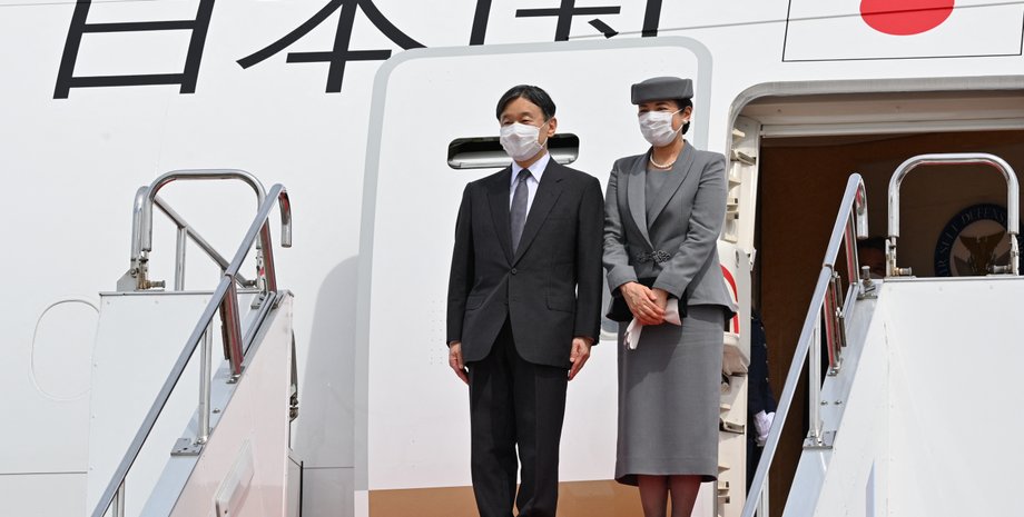 імператор японії, японський імператор, нарухіто, імператриця масако, королівський похорон, похорон королеви єлизавети