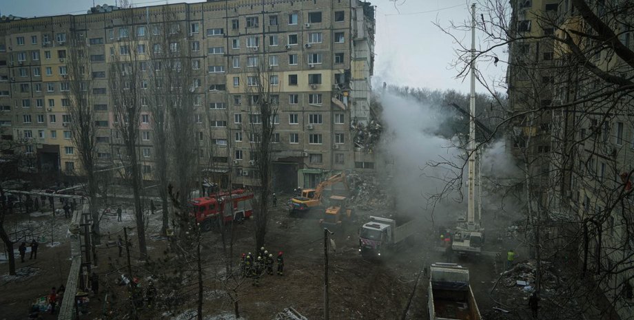 обстріл дніпро 14 січня