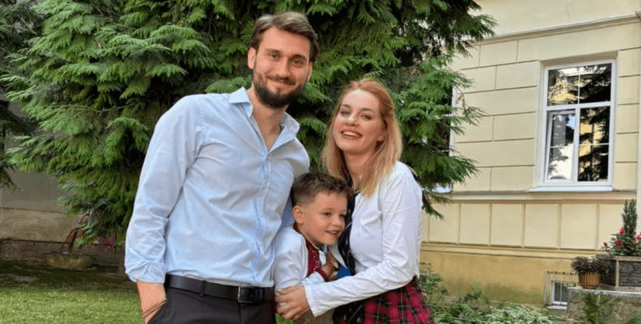 Вадим Яценко з дружиною і сином Вадим Яценко, особисте життя, дружина і син