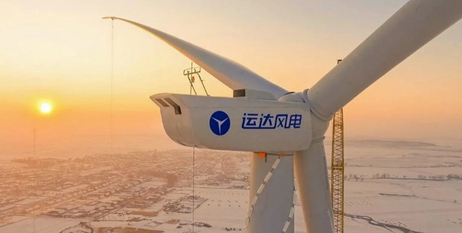 Одна з турбін компанії Windey Windey Energy, турбіни, фото