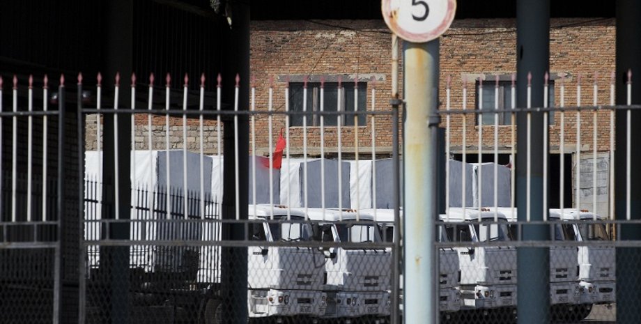 Грузовики МЧС России / Фото: AP Photo/Pavel Golovkin