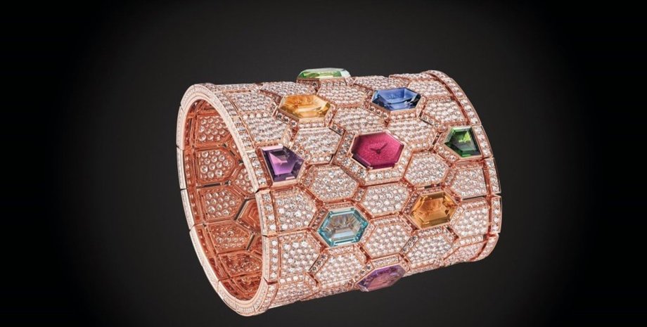 часы, браслет, BVLGARI