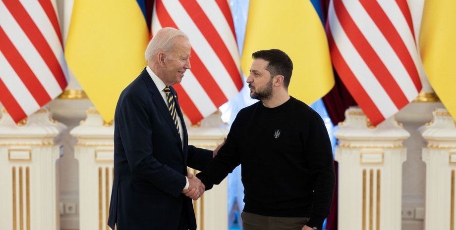 Джо Байден, Володимир Зеленський, президент США, війна РФ проти України, російська агресія, суверенітет України