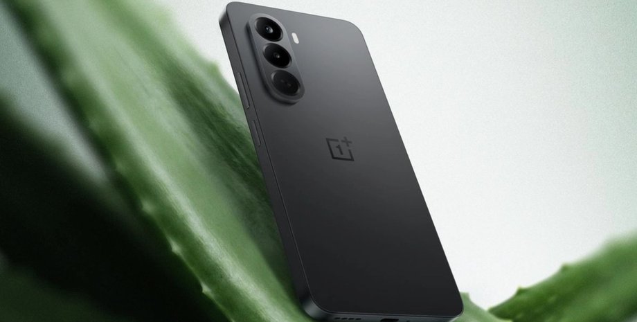 OnePlus Nord CE6 Lite смартфон рендер черный цвет