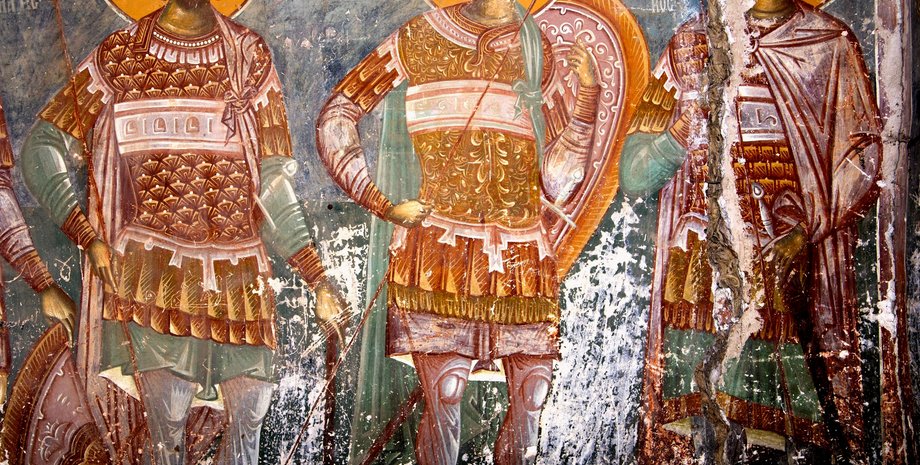 Изображение мучеников Евтропия, Клеоника, Василиска