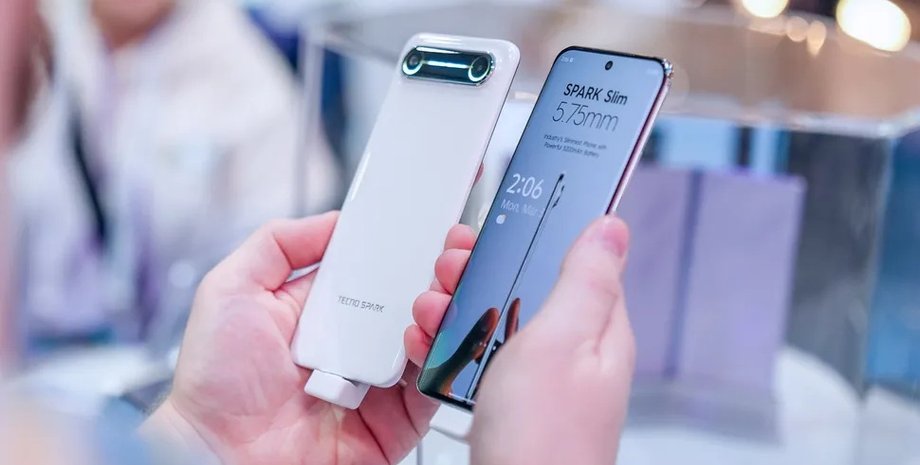 Tecno, Spark Slim, смартфон