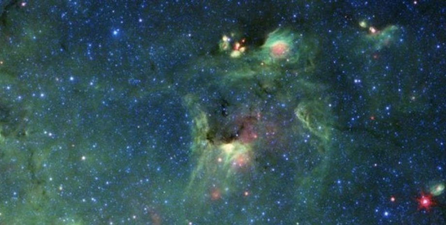 туманність, зірки, телескоп Спітцер