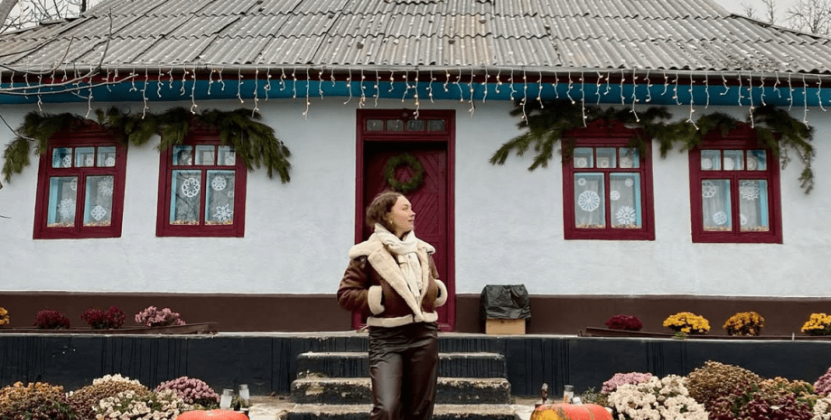 Дом в деревне Валерия Маланская реставрировала дом