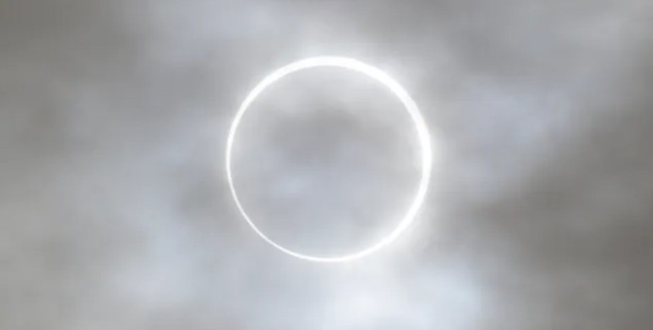 кольцевое солнечное затмение кольцевое солнечное затмение
