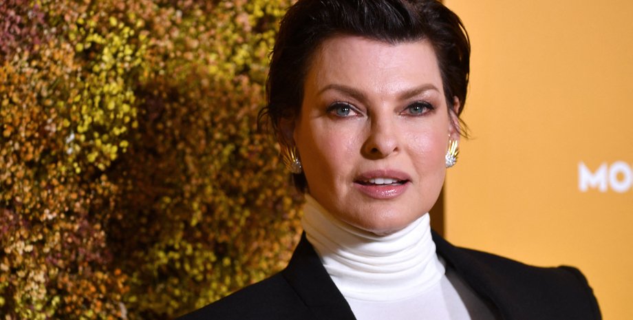 Лінда Євангеліста, Лінда Євангеліста стиль, трендові штанні костюми, діловий образ, Лінда Євангеліста рак