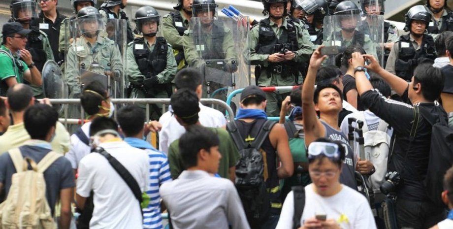 Протест в Гонконге / Фото: scmp.com