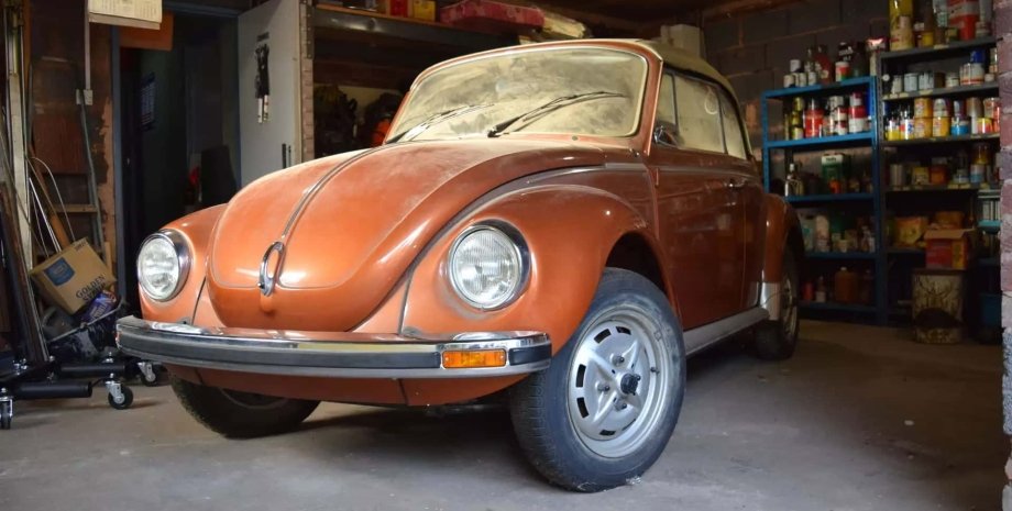 Volkswagen Beetle, кабриолет Volkswagen Beetle, капсула времени, Volkswagen Beetle 1979