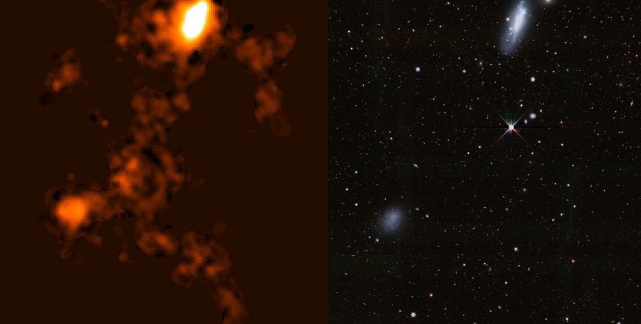 галактики NGC 4532  DDO 137